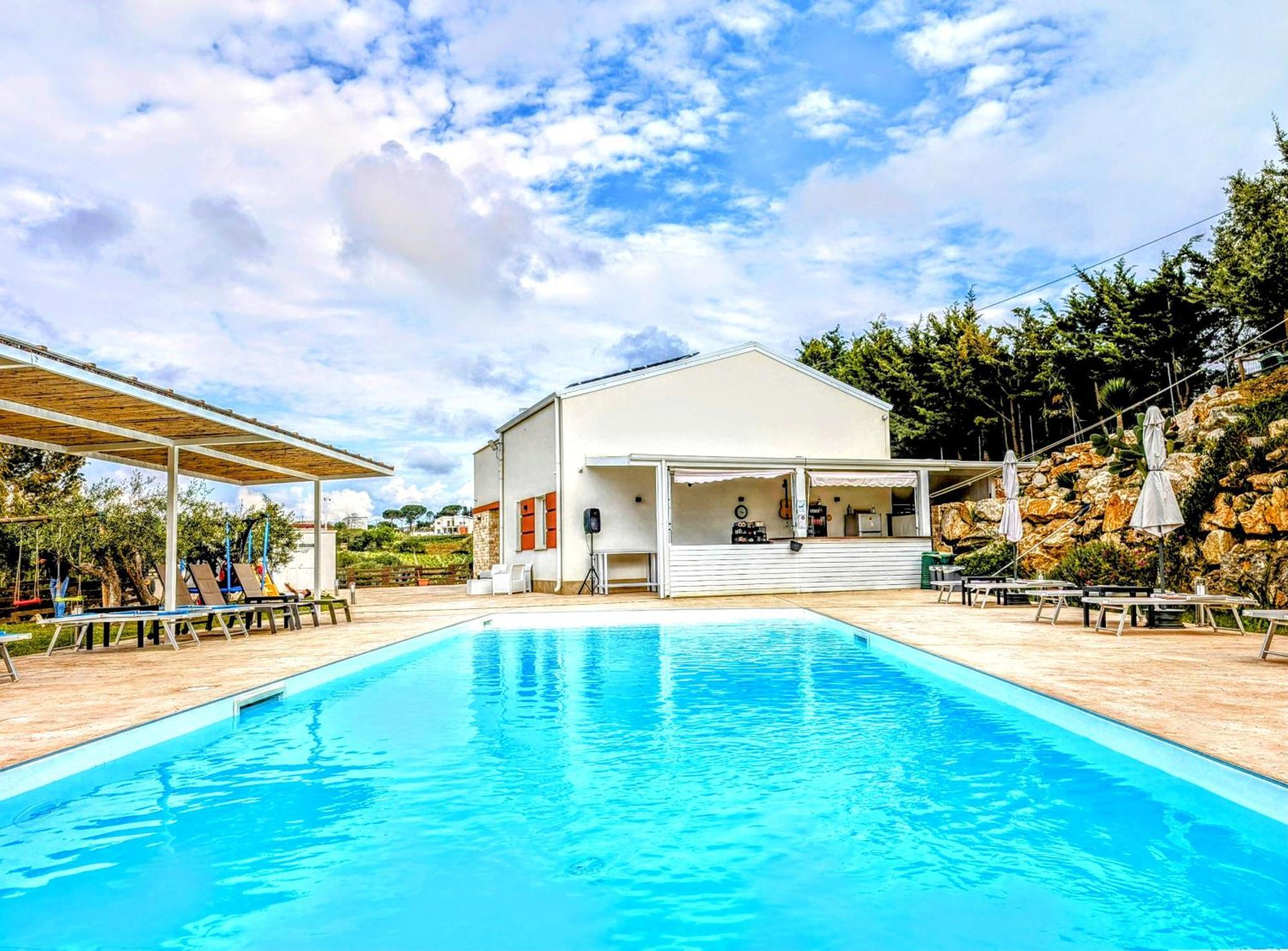 Ci Vulia B&B - Sicilia Sea, Pool, Bbq, Tv, Wi-Fi Alcamo Marina Kültér fotó