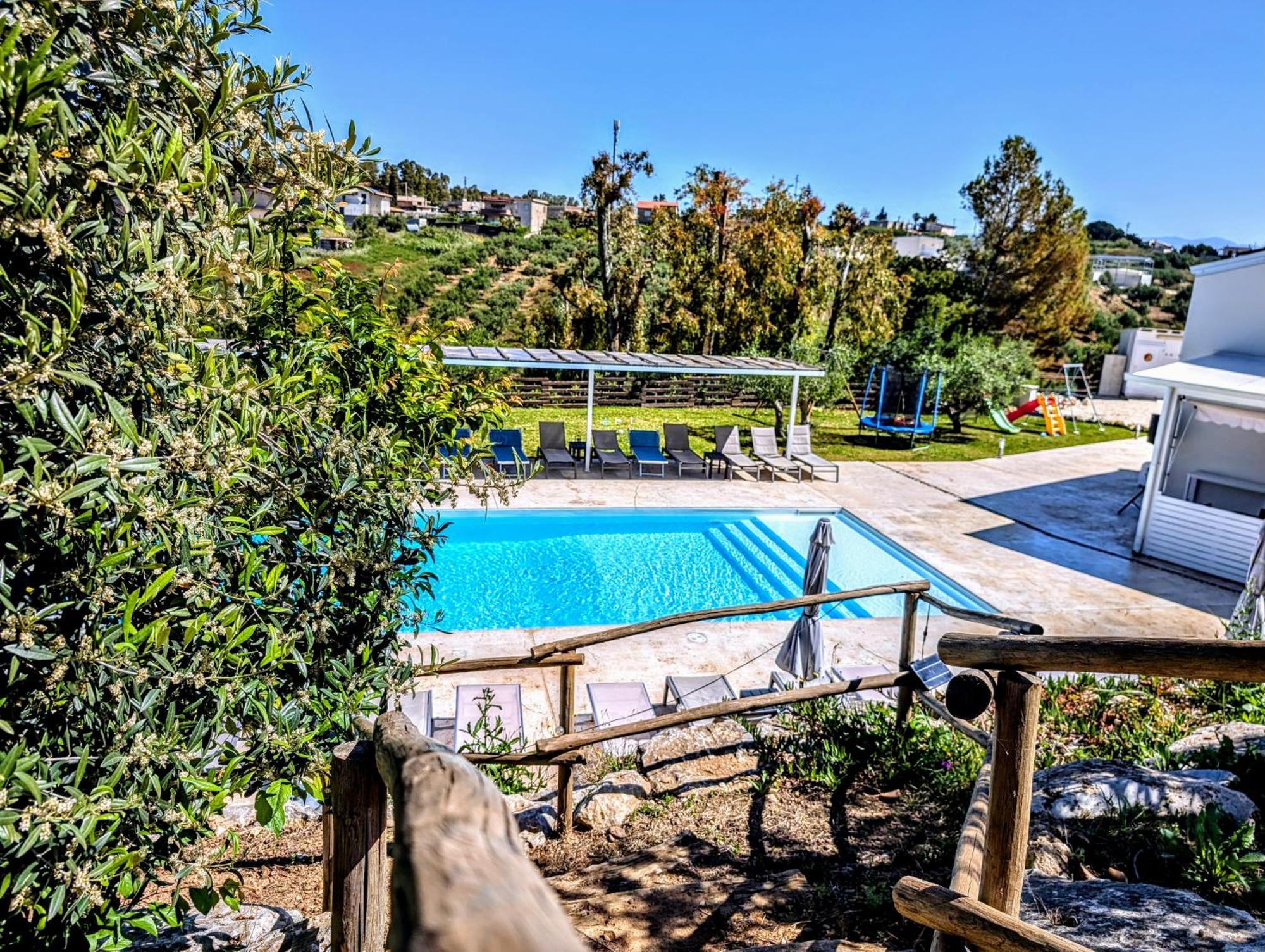 Ci Vulia B&B - Sicilia Sea, Pool, Bbq, Tv, Wi-Fi Alcamo Marina Kültér fotó